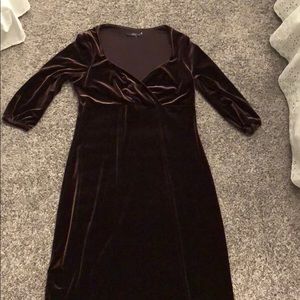 Marks and spencer velvet dress